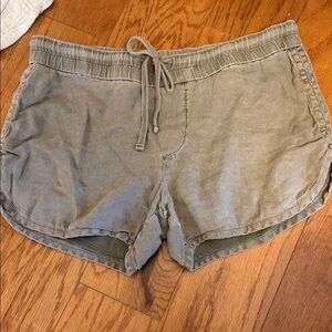 James Perse Khaki Women's Athletic Shorts